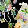 Gran Venta de 30 Hojas de Mascota con Lámina de Oro 3D, Pegatinas Láser Estilo Ins para Decoración de Diario de Plantas, Impermeables