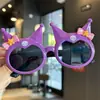 Gafas de Sol para Niñas Pequeñas Princesas, Gafas de Sol para Niños, Accesorios para Fotos Temáticos de Kuromi, Gafas de Dibujos Animados con Protección Solar, Lindas
