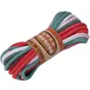 Hilo de Algodón Hilado en Anillo de Color Degradado de 3 mm, Accesorios para Cuentas, Cuerda para Tejer DIY Hecha a Mano, Cuerda de Nudo Chino, Venta al por Mayor del Fabricante