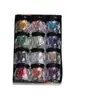 Glitter para Nail Art Colorido 12 Cores Conjunto de Lantejoulas Coloridas Maquiagem Maquiagem para Olhos Lantejoulas Brilhantes Acessórios para Nail Art