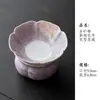 Novo Conjunto de Filtro Coador de Chá de Cerâmica Peônia Fumaça Roxa Pintado à Mão Estilo Chinês, Acessórios Domésticos para Chá Kung Fu
