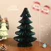 Decoraciones Navideñas Mini Árbol de Navidad de Escritorio Adornos Decoración del Hogar Escena Arreglo Props Colgantes de Regalo