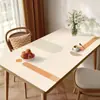 Alfombrilla de mesa impermeable y a prueba de aceite de alta calidad, alfombrilla de mesa rectangular para el hogar, sin necesidad de limpiar, fabricantes