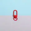 Hebilla de Puerta de Aleación de Zinc Pintada de Colores Caramelo Hebilla para Perro Hebilla Colgante Llavero Hebilla de Camarón Colgante para Joyería DIY Venta al por Mayor