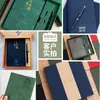 Cuaderno con Logo Personalizado Piel de Oveja Bloc de Notas de Negocios Set de Caja de Regalo Libro de Registro de Reuniones de Negocios con Buena Apariencia
