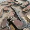 Acessórios para Gancho de Porta Traseira de Caminhão Basculante, Gancho em Forma de Sete, Gancho Articulado para Porta Elevatória, Gancho para Porta Traseira de Caminhão, Metabo