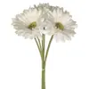 Envío Directo de Fábrica de Flores Artificiales Premium Transfronterizas, Ramo de Crisantemos de Seis Cabezas para Jardín, Mesa, Boda, Decoración de Hotel