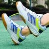 Zapatos de Bádminton Nuevos de Primavera y Verano para Hombres y Mujeres, Zapatos de Tenis de Verano de Malla Única Estilo Pareja de Caña Baja, Zapatos de Tenis de Mesa