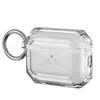 Adecuado para Funda Protectora de Auriculares Bluetooth AirPods Pro 3ª Generación, Carcasa Blanda Transparente Apple, Funda para Auriculares Anticaídas de Color Contrastante