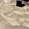 """Coelho Morango Vermelho" 10A Antibacteriano Sorte Vermelha Natal Fofo Roupa Íntima Feminina Calcinha de Algodão Puro Comprimento Estendido"""