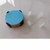 Porta-copos Redondo de Silicone Colorido Estilo Minimalista Criativo 10cm, Impermeável, à Prova de Vazamentos, Isolante Térmico para Xícara de Chá, Pode Ser Impresso com Logo