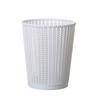 Papelera de ratán para el hogar, creativa, sencilla, de ratán, grande, sin tapa, para cocina, baño, inodoro, papelera para dormitorio