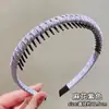 Faixa de Cabeça para Mulheres, Adequada para Uso Diário, com um Toque de Luxo, Luxo Leve, Especificamente para Lavar o Rosto, Design de Coroa Alta, Versátil, Não Puxa o Cabelo, Acessório de Cabelo