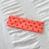 Nueva Diadema con Estampado de Corazones, Diadema Deportiva Elástica de Estilo Europeo y Americano, Diadema Antideslizante, Pañuelo para la Cabeza Absorbe el Sudor para Fitness de Verano