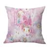 Venta Caliente Transfronteriza Serie Hellokity Lino Funda de Cojín para Sofá de Casa Dormitorio Almohada Impresión a una Cara