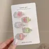 Pinzas laterales con un toque de alta gama, pasadores exquisitos, pasadores para el cabello lindos de dopamina, pinzas para flequillo, pasadores de estilo coreano para primavera-verano