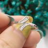 Anillo ajustable para el dedo del pie con cristales, estilo japonés y coreano, muy popular. Anillo ligero de lujo para el pie, ideal para estudiantes.