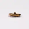 Abrigo de Metal Hueco con Doble Anillo Cosido a Mano Estilo Chanel, Gabardina, Suéter con Botones Tejidos, Sensación de Alta Gama