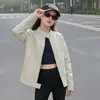 Jaqueta de couro moderna para meninas, coleção primavera/outono 2026, nova jaqueta de couro da moda estilo coreano para crianças mais velhas, jaqueta de motociclista