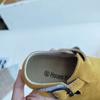 Zapatos Birkenth para bebés y niños, otoño 2024, nuevos zapatos de estilo británico vintage para niños y niñas, zapatos de madera de salvado para niñas.