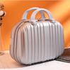 Retro Hand Case Bagagem Pequena Mulher 14 polegadas Cosmético Case Travel Password Box Small Document Lightweight Storage Bag
