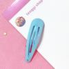 Adorno de brote suave Harajuku japonés Bosque casa pequeña con gota de agua pinza BB caramelo gelatina macarrón clip de borde gota de agua pelo roto
