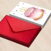 Nuevo Juego de Sobres para Tarjetas de Felicitación de Cumpleaños de Tamaño Grande Tarjeta de Mensaje Universal para Ceremonia de Cumpleaños Aniversario Tarjeta de Decoración para Regalo