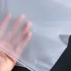 Saco Plástico Transparente com Zíper para Cortina, Jaqueta de Penas, Casaco, Roupa de Inverno, Travesseiro, Saco Plástico Grande, Saco de Armazenamento, Tipo Zíper, Espessado