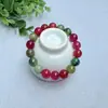 Pulseras de ágata con patrón de dragón de turmalina al por mayor para hombres y mujeres, suministro para transmisiones en vivo, collares y pulseras modelo de puesto callejero de 10 yuanes