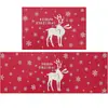 Tapetes de Cozinha Amazon, Capachos Domésticos Absorventes de Óleo, Tapetes Antiderrapantes Absorventes de Água do Grinch, Tapetes de Natal, Dropshipping da Temu