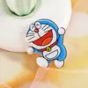 Broche acrílico estilo caricatura japonesa, lindo pin de anime de Doraemon, colgante para bolsa infantil, parche accesorio