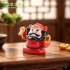 Paisagem em Miniatura Desenho Animado Fofo Estatueta Zhong Kui Acessórios de Decoração DIY Mini Carro Enfeites de Mesa