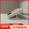 Soporte Inclinado para Pantalla de Computadora de Escritorio Elevador de Teclado para Escribir, Soporte Elevador Inclinado para Teclado de Escritorio