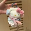 Auténtico Peluche de Dibujos Animados Sanrio Hello Kitty Bolsa Decoración Colgante Llavero Colgante