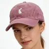 Chapéu Novo Estilo Transfronteiriço com Coelho Bordado, Boné de Baseball Lavado, Unissex