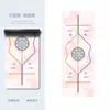 Esterilla de Fitness Personalizada de Caucho PU Resistente al Desgaste con Impresión a Color, Esterilla para Saltar la Cuerda Bobbi, Esterilla de Yoga Ensanchada de 80 cm, Esterilla Ensanchada Antideslizante