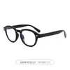 Armazones de Gafas Ultra Ligeros y Elegantes para Montura Completa con Montura Ovalada, Versátiles y Simples, Diseño Unisex, Se Pueden Montar con Lentes Graduados y Lentes Bloqueadores de Luz Azul