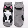 Nuevos Calcetines de Algodón Estilo Japonés y Coreano para Primavera y Verano para Mujer Calcetines de Mascota de Dibujos Animados Calcetines Lindos de Gato y Perro para Mujer Lote