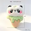 Colgante de Peluche de Helado Verano Muñeco Lindo de Cono Adorno Colgante Dibujo Animado Femenino Decoración de Empaque Llavero