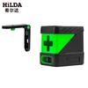 Hilda/Hilda Nivel Láser Mini Portátil Pequeño de 2 Líneas Luz Verde Línea Fina Luz Fuerte