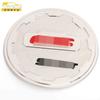 Adecuado para lentejuelas de cubierta de tanque de combustible Ruiteng Cubierta de llenado de combustible Ruiteng de acero inoxidable Pegatinas decorativas anti-arañazos Piezas de automóvil