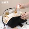 Bolsa Cosmética Almohada Bolsa de Almacenamiento de Cosméticos de Gran Capacidad para Mujer Portátil para Viaje PU Impermeable Bolsa de Aseo Bolsa Cosmética Personalizada