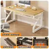 Escritorio para uso doméstico, escritorio para gaming, escritorio de estudio para dormitorio, escritorio de oficina, escritorio rectangular simple para computadora