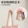 Gancho Rotativo de Ventosa de Dopamina Adesivo Forte Sem Furos Dormitório de Estudante Carga Forte Gancho Adesivo Dupla Face Sem Rastreamento