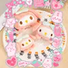 Celebridad de Internet Ins Muñeco de Peluche Lindo Ojos Grandes Muñeco Tonto Raro Colgante Zapatos Creativos Bolso de Flores Accesorios Colgantes