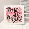 Pintura de diamantes nuevo texto inspirador diy juguetes educativos hechos a mano para niños con marco pintura de diamantes regalo mesa al por mayor