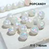 Cuentas Pintadas a Mano Tulipán Conejo Fresa DIY Cuentas Hechas a Mano Accesorios de Joyería Huevo Pochado Infantil Cuentas Sueltas Cadena de Teléfono Móvil