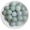 Pedras Soltas de Jade A-Grade de Mianmar 13mm Três Cores Tipo Feijão Gelo Ceroso Pedras de Jade Água Acessórios para Joias DIY Atacado