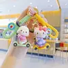 Llavero de Skateboard Sanrio de Dibujos Animados Melody Colgante de Bolsa Creativo Perro de Orejas Grandes Llavero para Llaves de Coche Pequeño Regalo