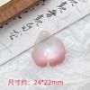 Novo estilo antigo chinês sensação fria Flor de lótus folha de bambu Peça termoencolhível pingente DIY joias feitas à mão grampo de cabelo acessórios com contas feitas à mão